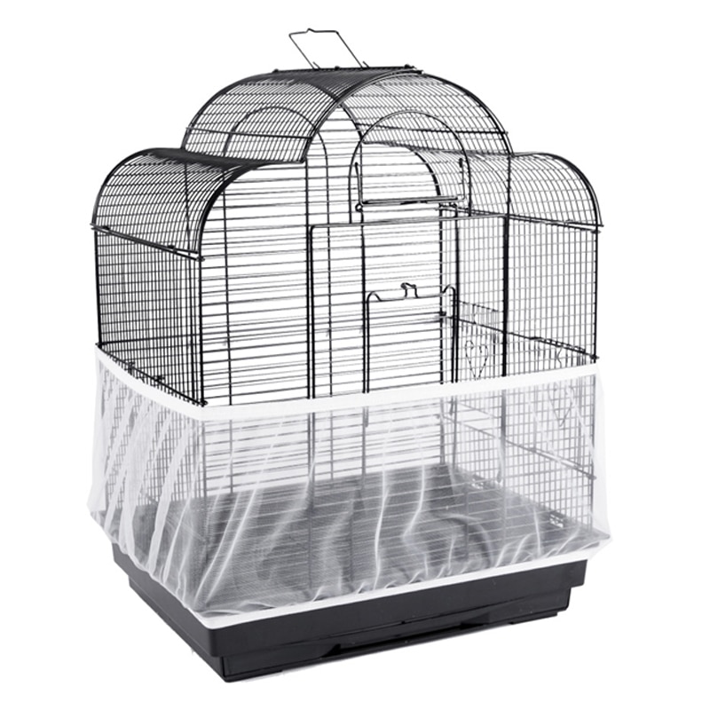 Stretchable Mesh Birdcage Seed Catcher