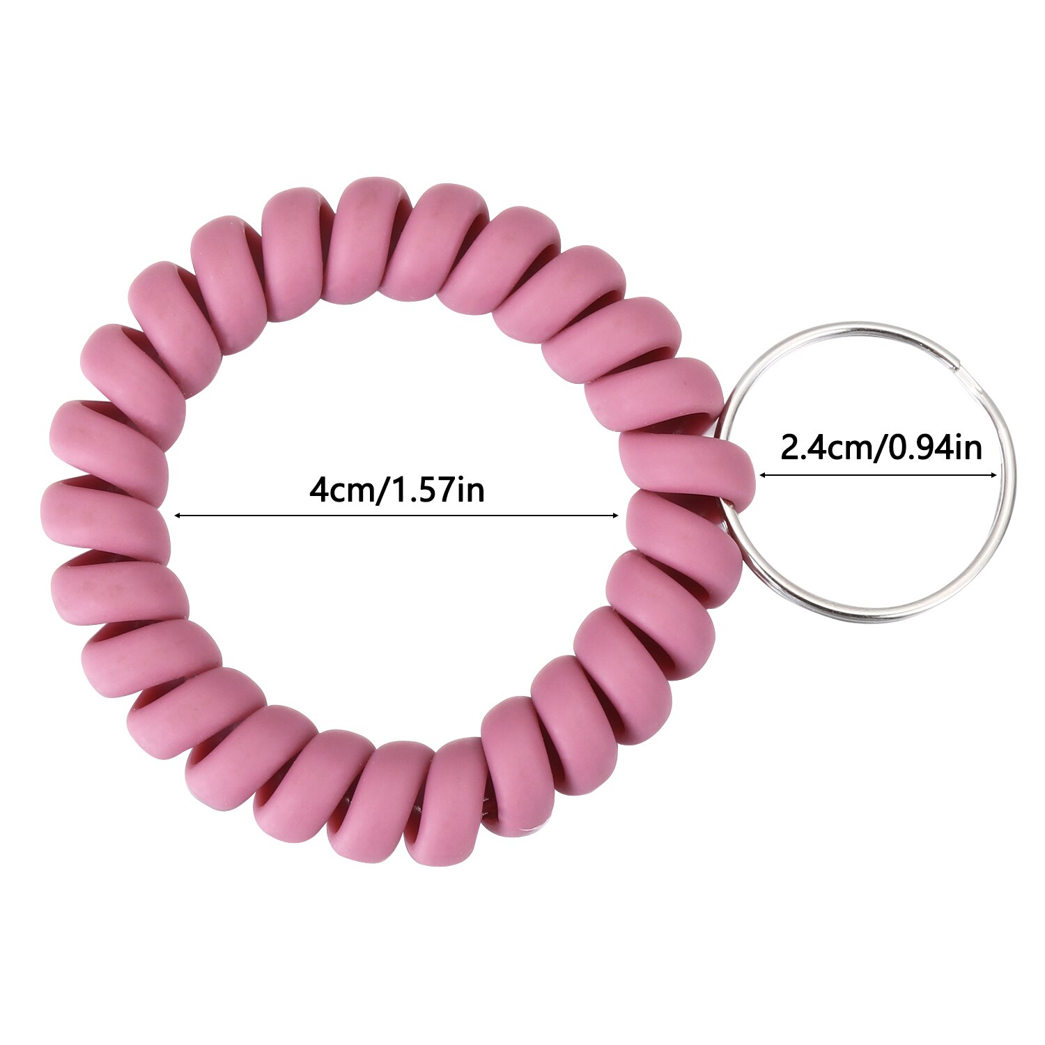 Stretchable Wrist Coil Keychain (10 pcs) Stretchable Wrist Coil Keychain (10 pcs)