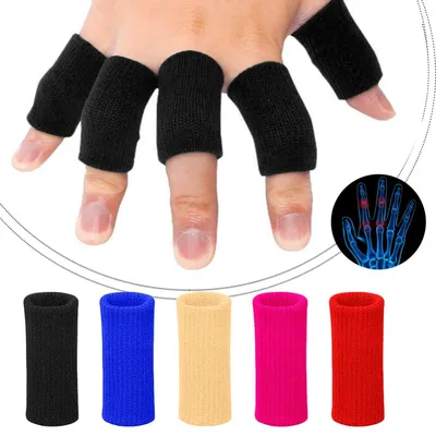 Stretchy Basketball Finger Sleeves (10 Pcs)