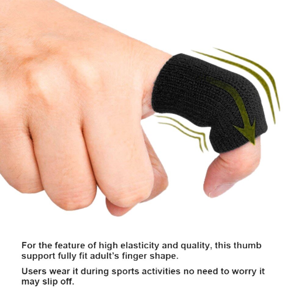 Stretchy Basketball Finger Sleeves (10 Pcs)