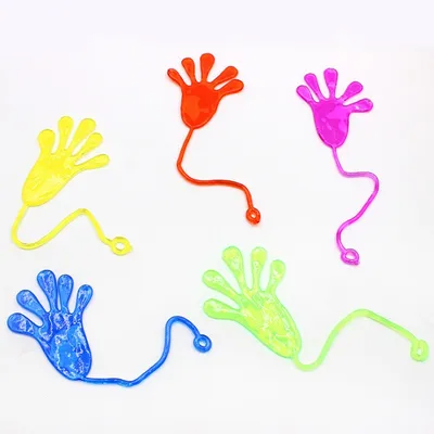 Stretchy Sticky Hand Toys (10pcs) Stretchy Sticky Hand Toys (10pcs)