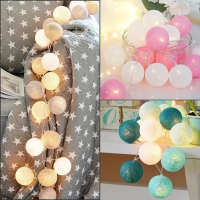 String Ball Light LED Decor String Ball Light LED Decor