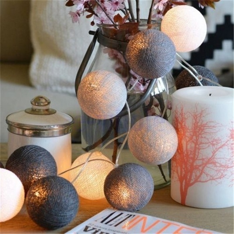 String Ball Light LED Decor String Ball Light LED Decor