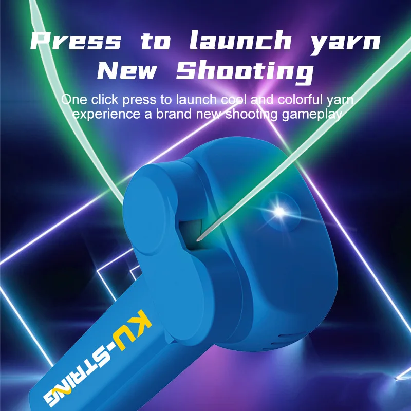 String Rope Glow in The Dark String Rope Launcher Luminous Portable Handheld String Stress Relief Toy For Kids Party String Rope Glow in The Dark String Rope Launcher Luminous Portable Handheld String Stress Relief Toy For Kids Party