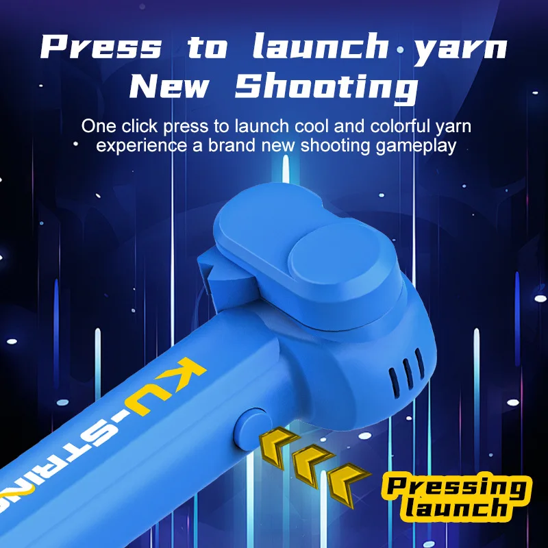 String Rope Glow in The Dark String Rope Launcher Luminous Portable Handheld String Stress Relief Toy For Kids Party String Rope Glow in The Dark String Rope Launcher Luminous Portable Handheld String Stress Relief Toy For Kids Party