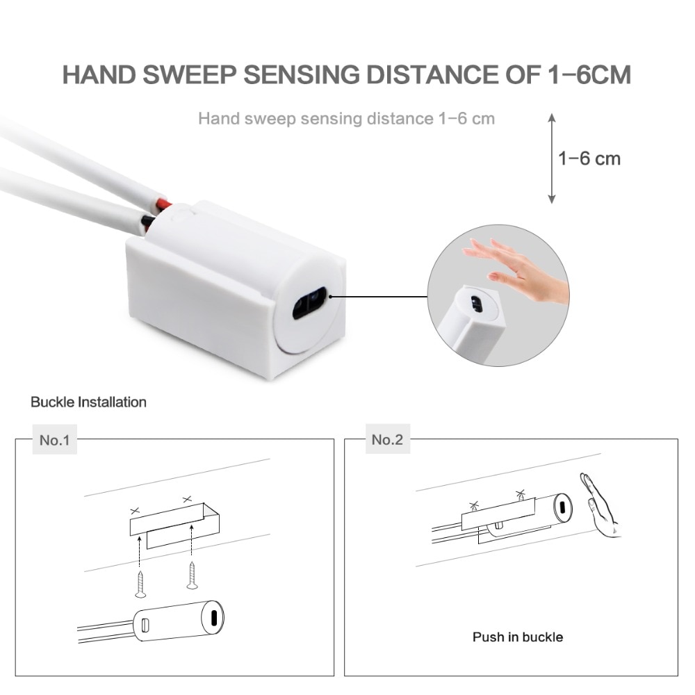 Strip LED Light Hand Sweep Sensor