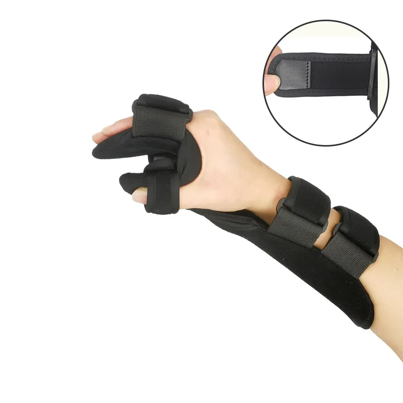 Stroke Hand Brace Support Adjustable Finger Night Hand Splint Support Orthopedic Wrist Rest Arthritis Tendonitis