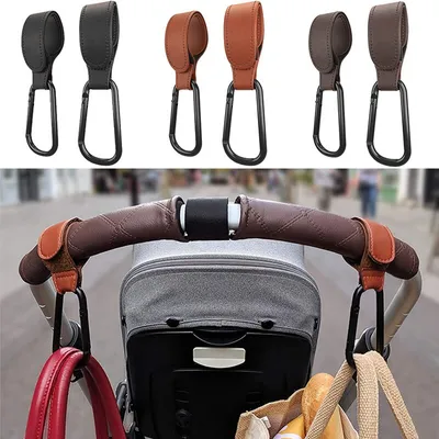 Stroller Bag Hooks Pram Hanger (2Pcs) Stroller Bag Hooks Pram Hanger (2Pcs)