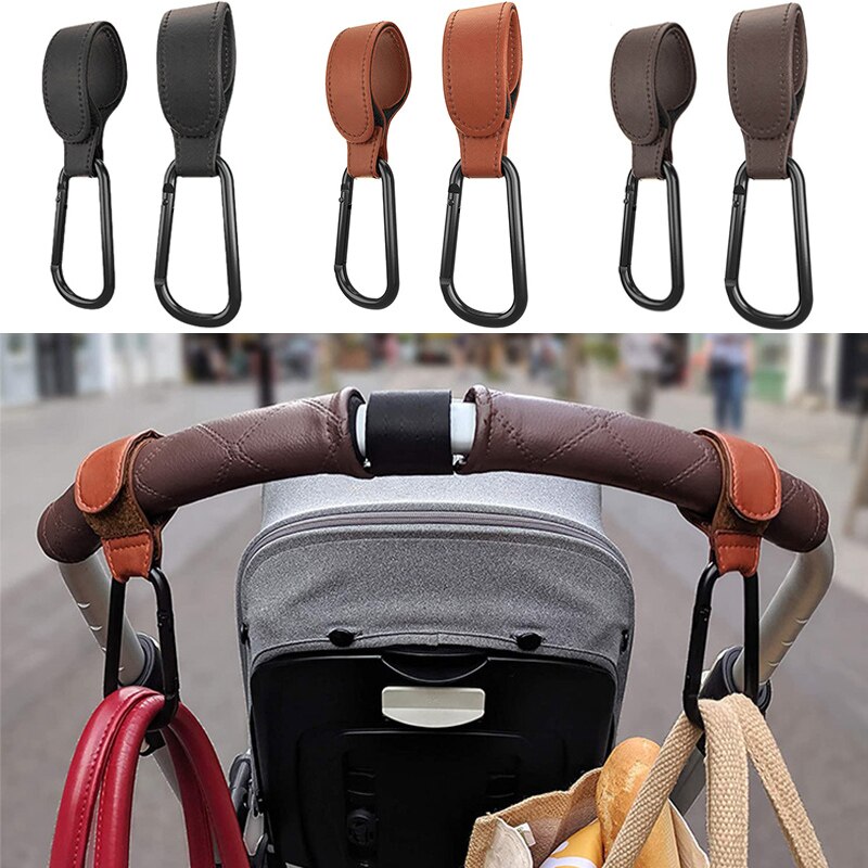 Stroller Bag Hooks Pram Hanger (2Pcs) Stroller Bag Hooks Pram Hanger (2Pcs)
