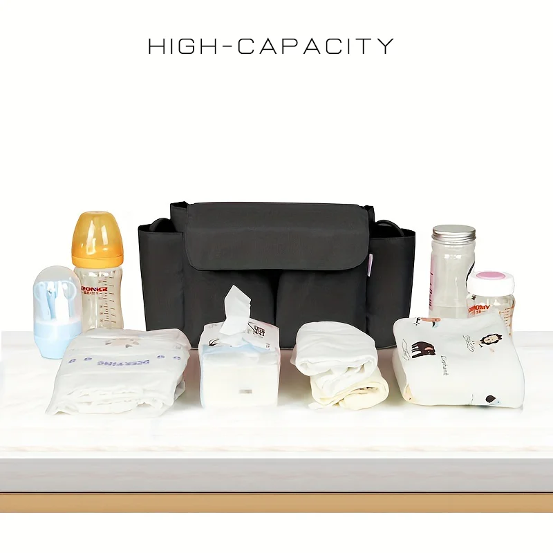 Stroller Organizer Bags Mummy Large Capacity Travel Hanging Bag Bottle Holder Pram Diaper Bags Baby Stroller Accessories Stroller Organizer Bags Mummy Large Capacity Travel Hanging Bag Bottle Holder Pram Diaper Bags Baby Stroller Accessories