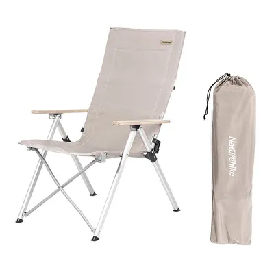 Strong Foldable Beach Chair with Adjustable Backrest