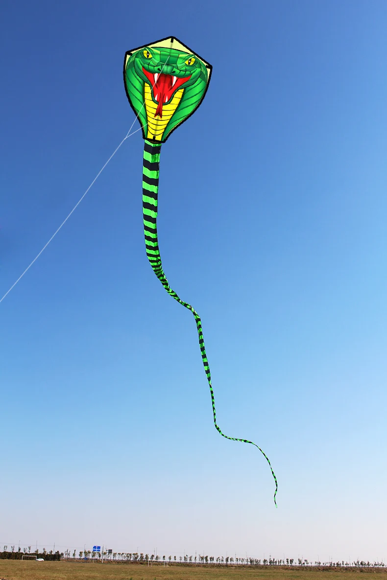 Strong Snake With Long Colorful Tail Huge Beginner Snake Kites for Kids And Adults Come With String And Handle Strong Snake With Long Colorful Tail Huge Beginner Snake Kites for Kids And Adults Come With String And Handle