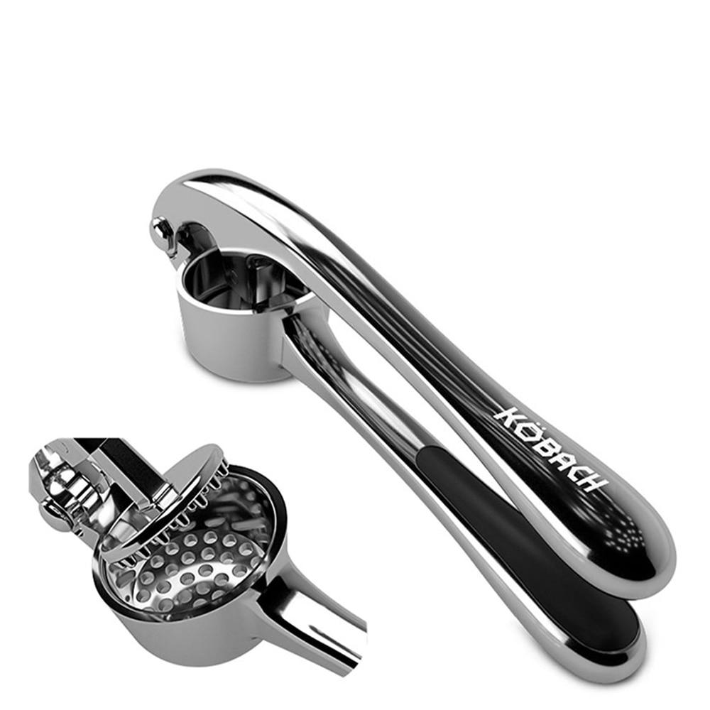 Strong Zinc Alloy Garlic Masher Press