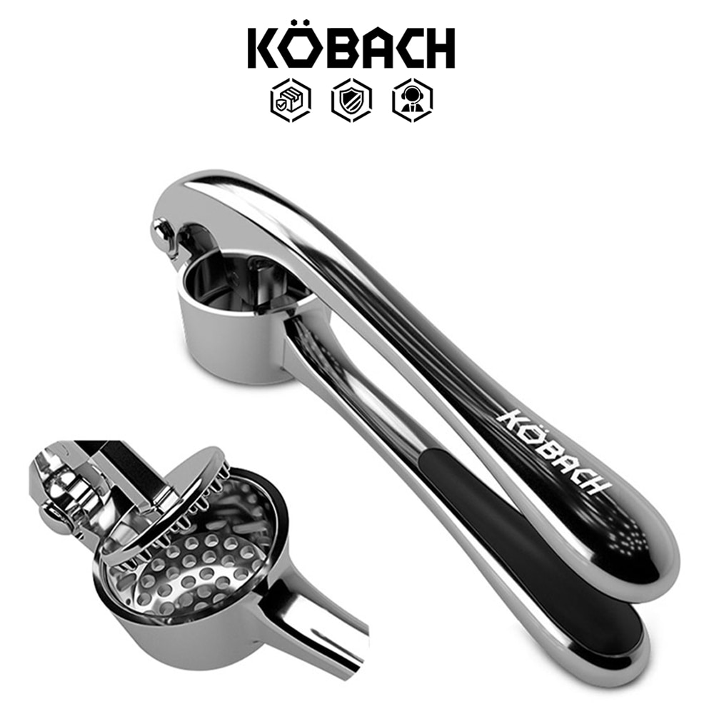 Strong Zinc Alloy Garlic Masher Press Strong Zinc Alloy Garlic Masher Press