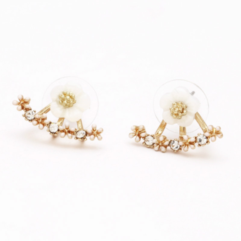 Stud Earrings Earlobe Wings Stud Earrings Earlobe Wings