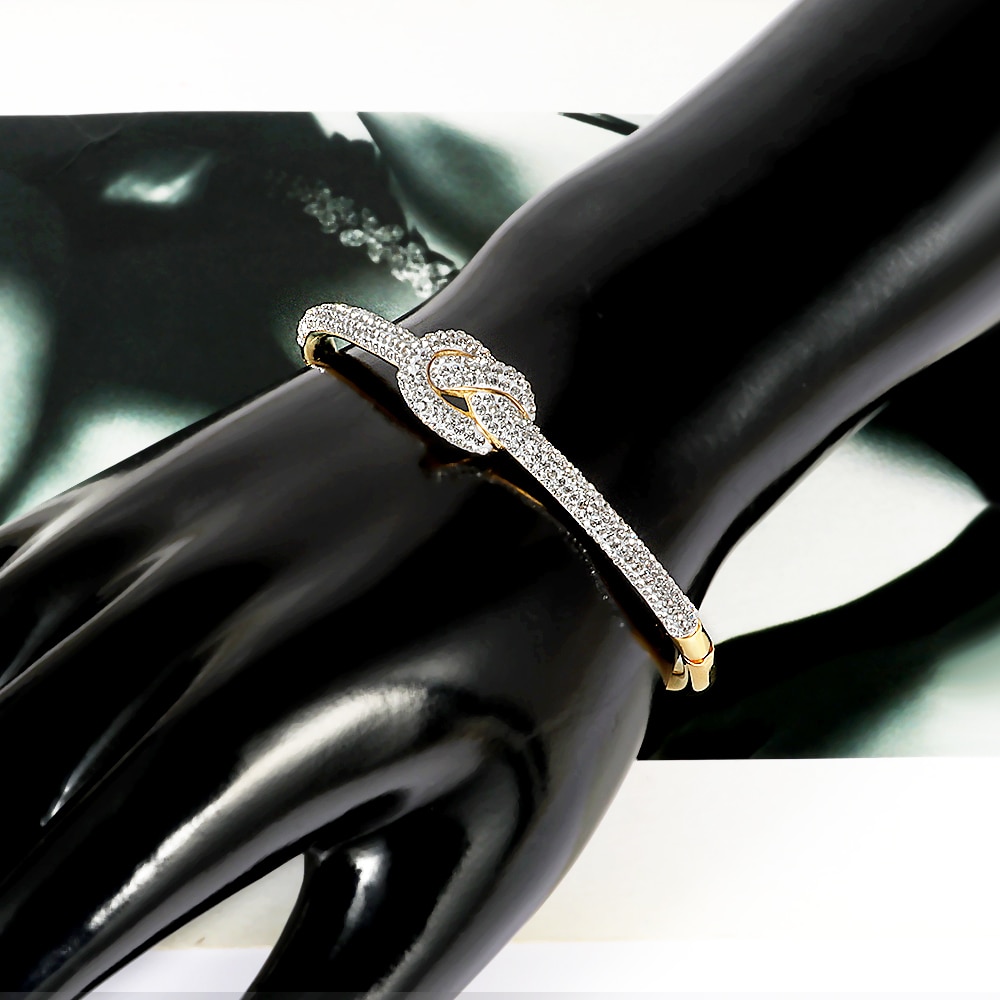 Studded Knot Bracelet Fashion Jewelry