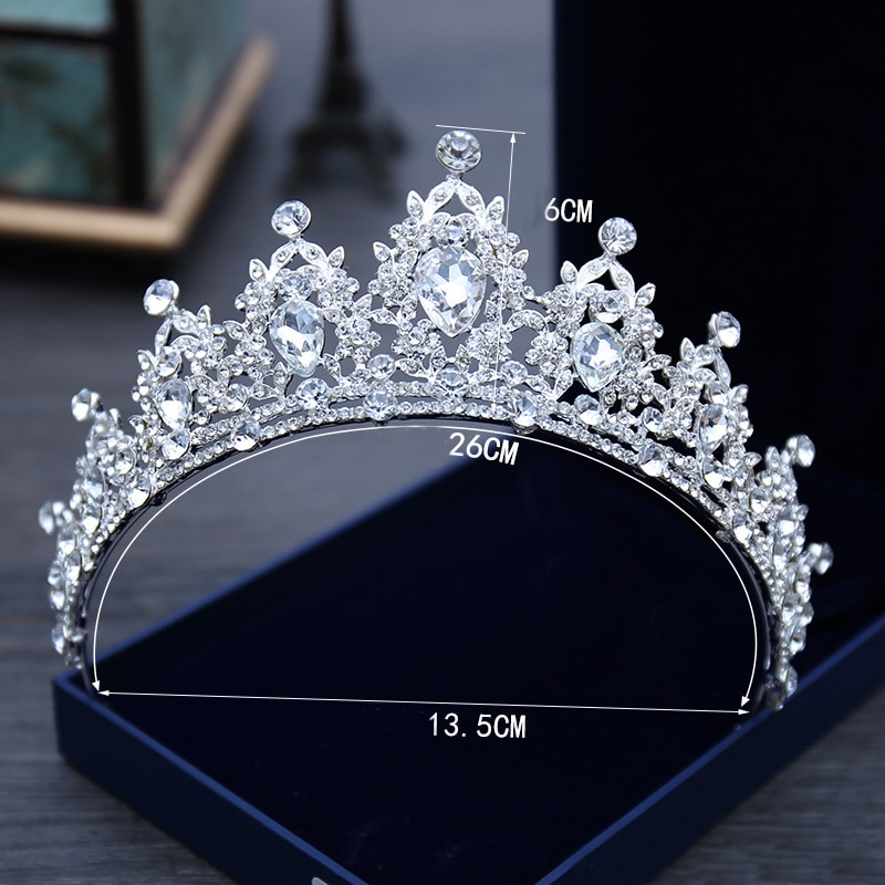 Studded Wedding Crown for Bride Studded Wedding Crown for Bride