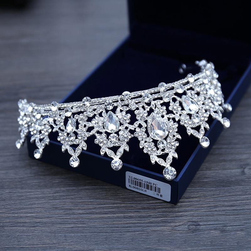 Studded Wedding Crown for Bride Studded Wedding Crown for Bride