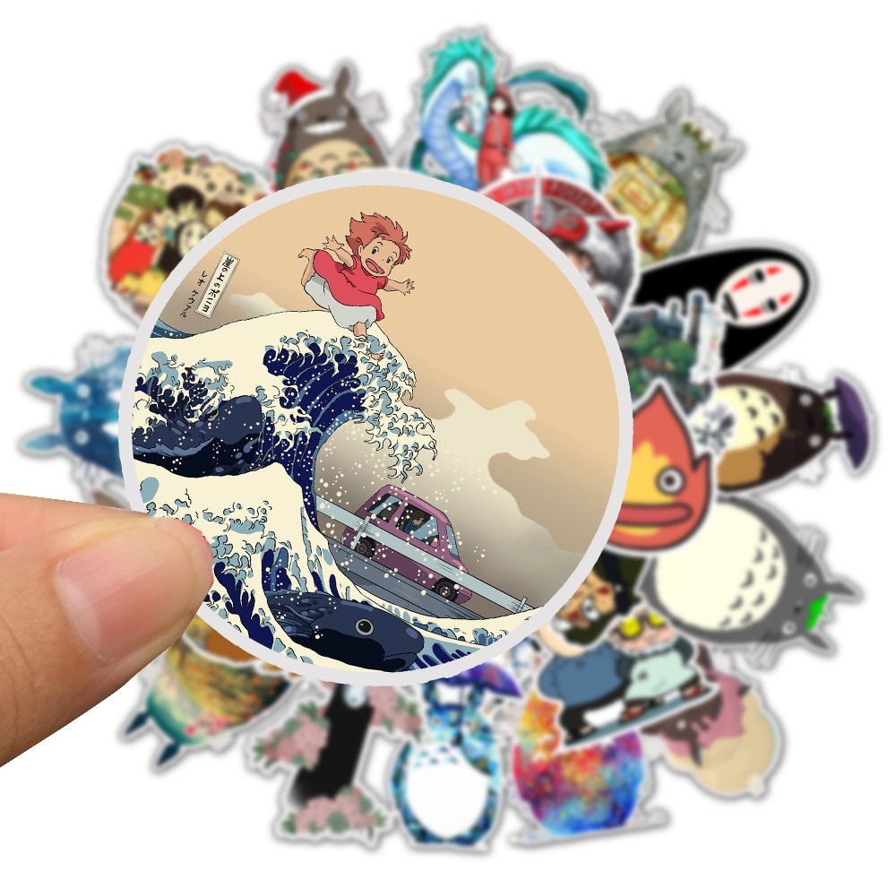 Studio Ghibli Stickers PVC Decals (50pcs) Studio Ghibli Stickers PVC Decals (50pcs)