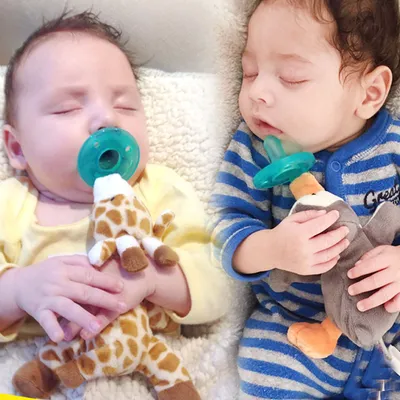 Stuffed Animal Pacifier Clip Stuffed Animal Pacifier Clip