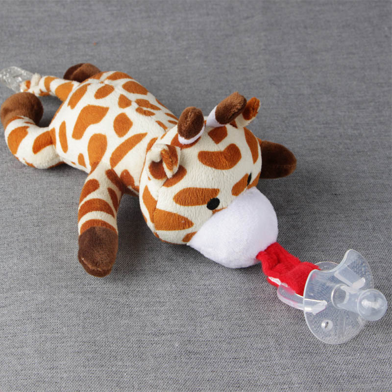 Stuffed Animal Pacifier Clip Stuffed Animal Pacifier Clip