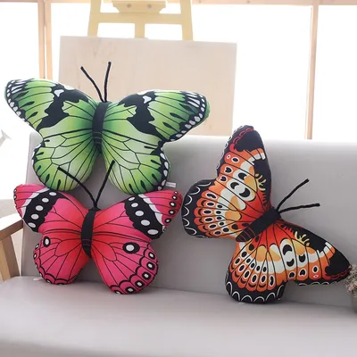 Stuffed Butterfly Home Sofa Decoration