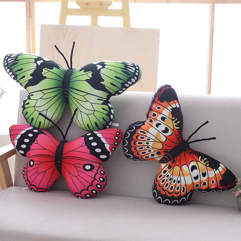 Stuffed Butterfly Home Sofa Decoration