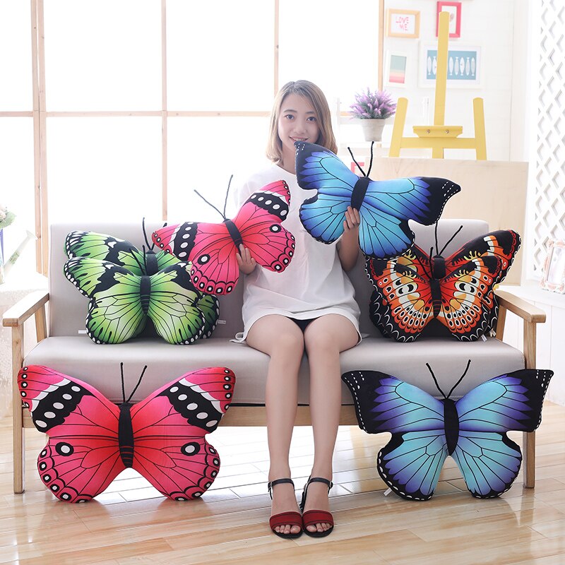 Stuffed Butterfly Home Sofa Decoration