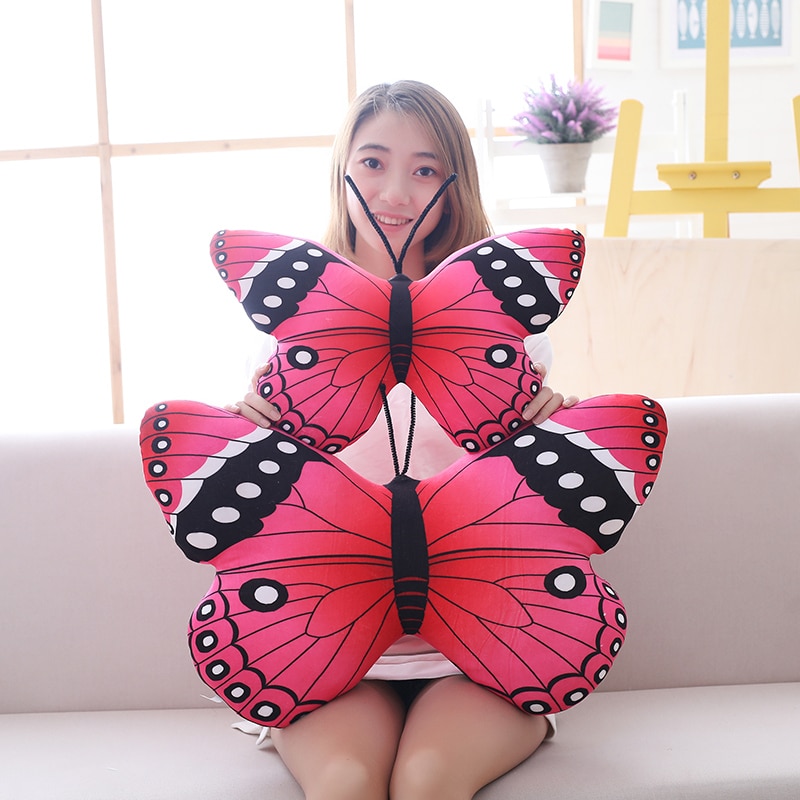 Stuffed Butterfly Home Sofa Decoration