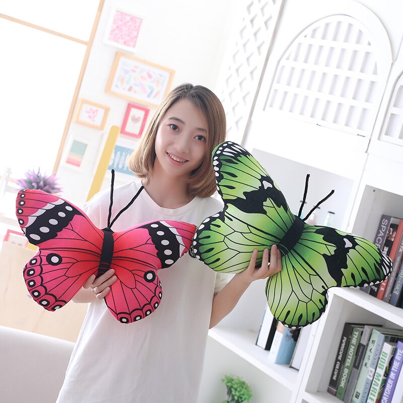 Stuffed Butterfly Home Sofa Decoration