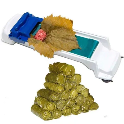 Stuffed Grape Leaf Vegetable Meat Roller Wrapping Cabbage Meat Rolling Tool Kitchen Gadget Meat Rolling Machine Stuffed Grape Leaf Vegetable Meat Roller Wrapping Cabbage Meat Rolling Tool Kitchen Gadget Meat Rolling Machine