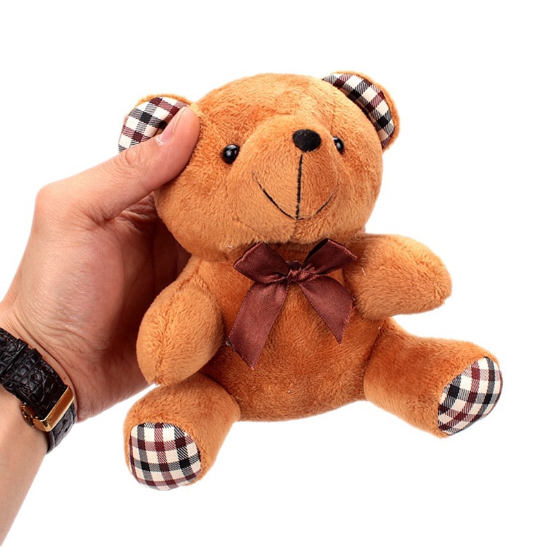 Stuffed Mini Teddy Keychain