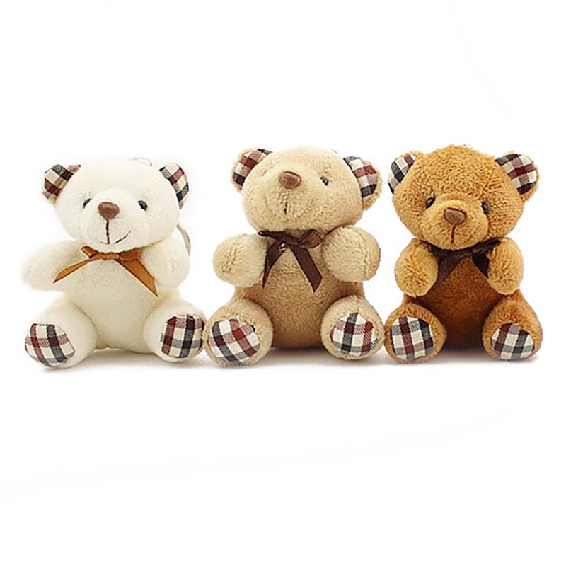Stuffed Mini Teddy Keychain