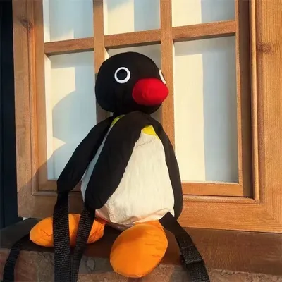 Stuffed Plush Penguin Backpack