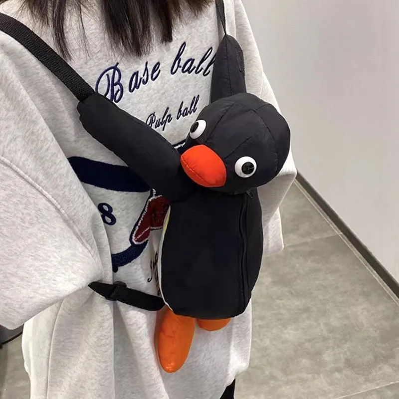 Stuffed Plush Penguin Backpack