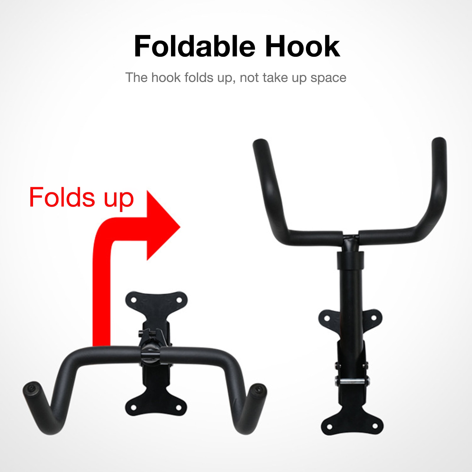 Sturdy Wall Mount Bicycle Hook