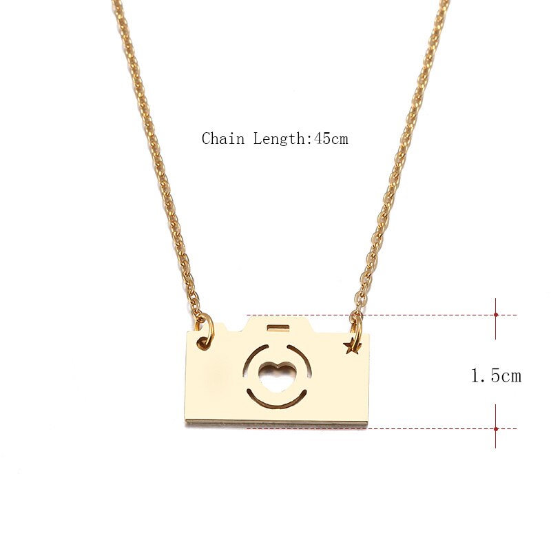 Stylish Camera Pendant Necklace Stylish Camera Pendant Necklace