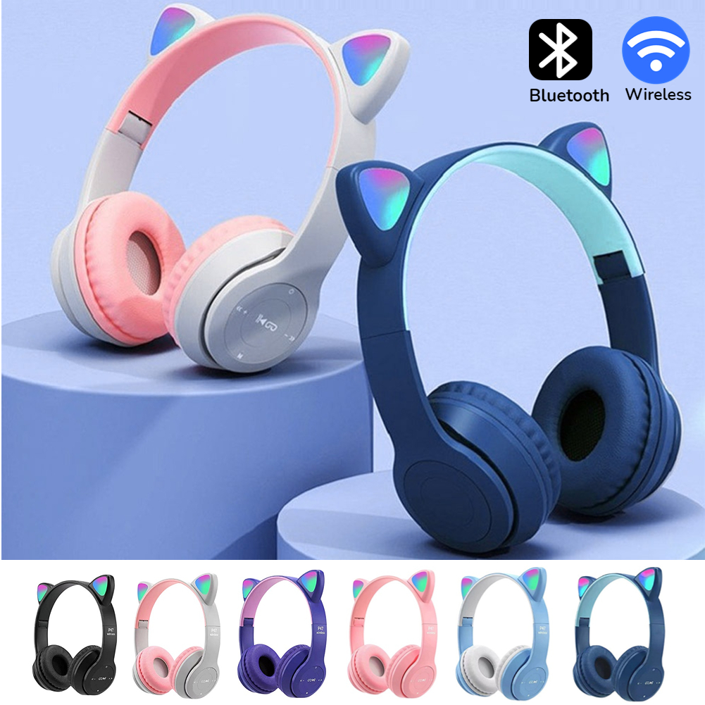 Stylish Cat Ears Headphones