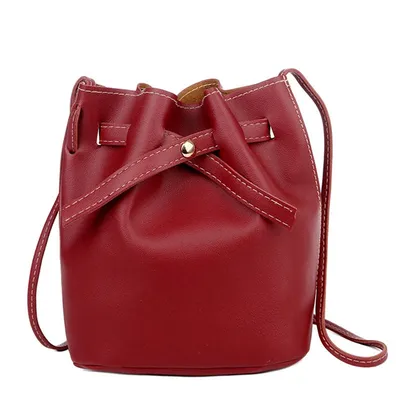 Stylish Crossbody Drawstring Bag