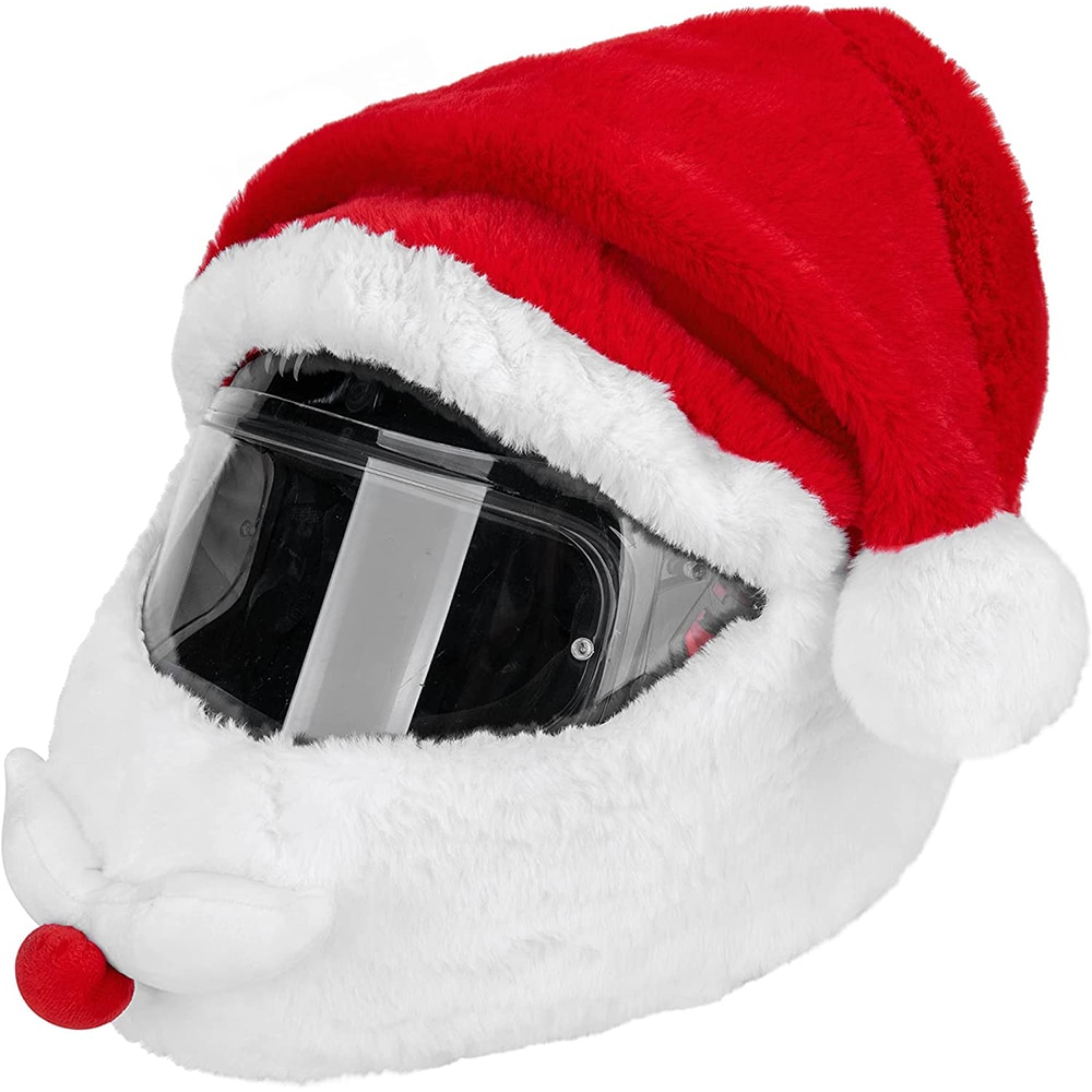 Stylish Flannel Santa Helmet Cover Stylish Flannel Santa Helmet Cover