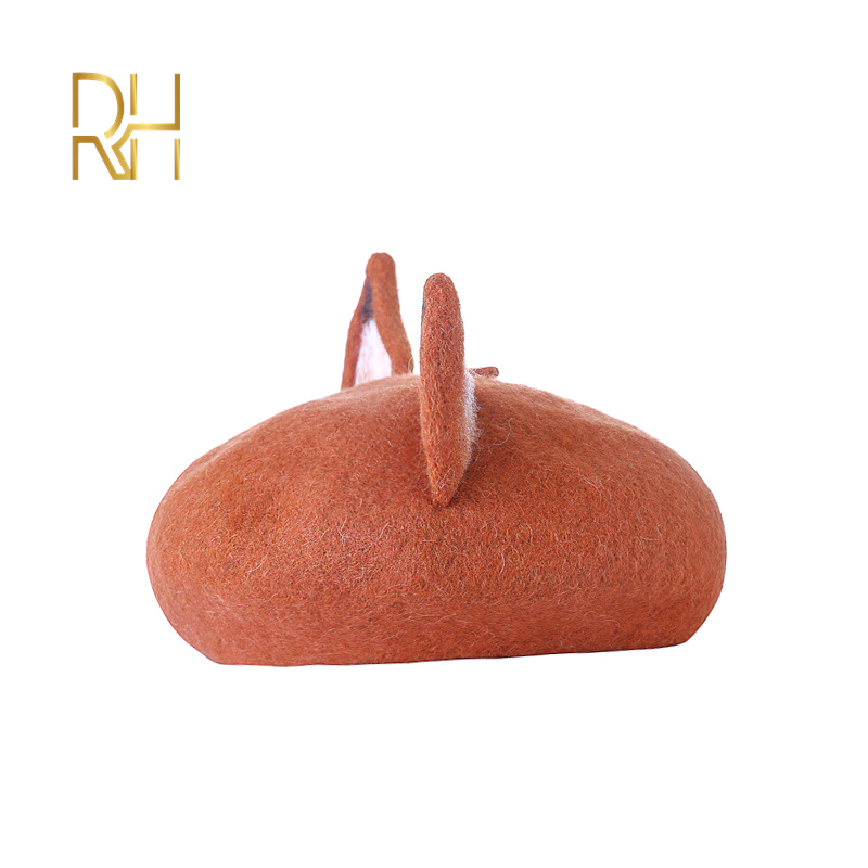 Stylish Fox Beret Hat Stylish Fox Beret Hat