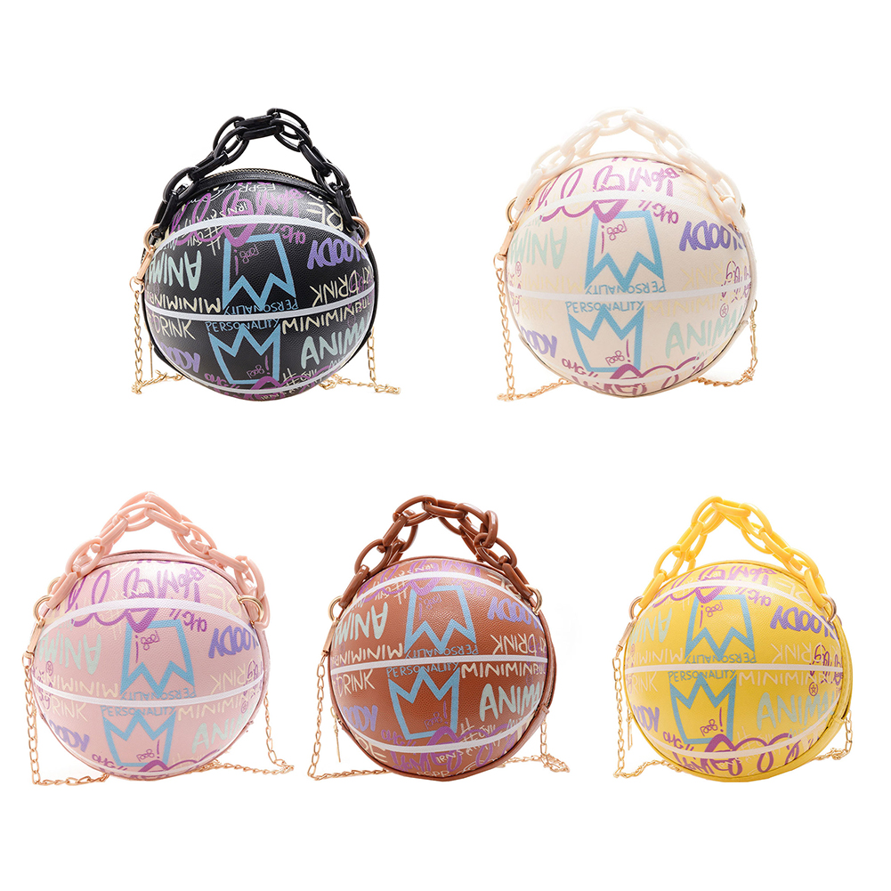 Stylish Graffiti Basketball Handbag Stylish Graffiti Basketball Handbag