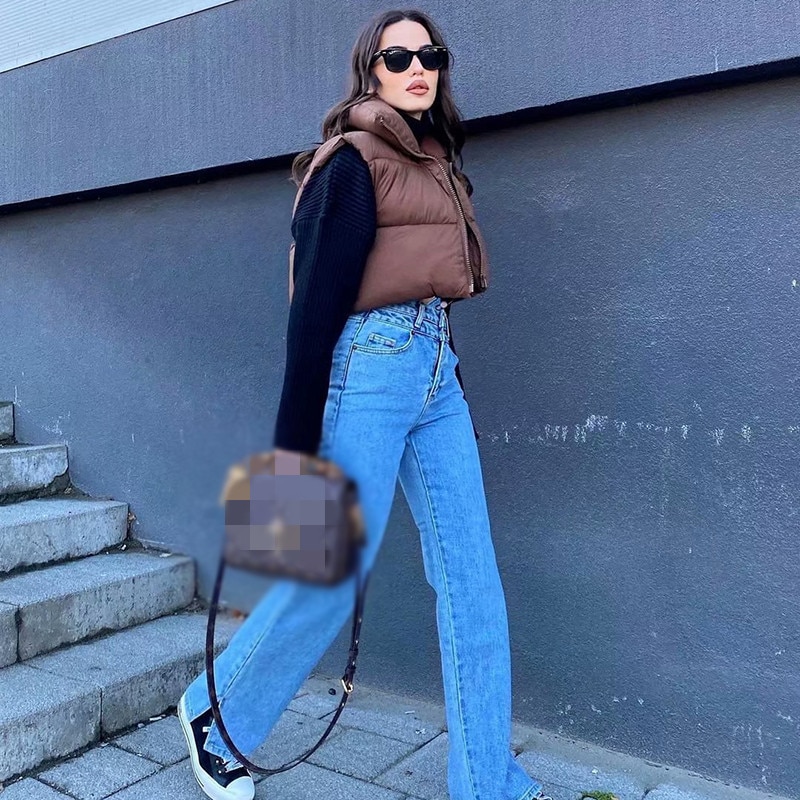 Stylish Ladies Puffer Vest