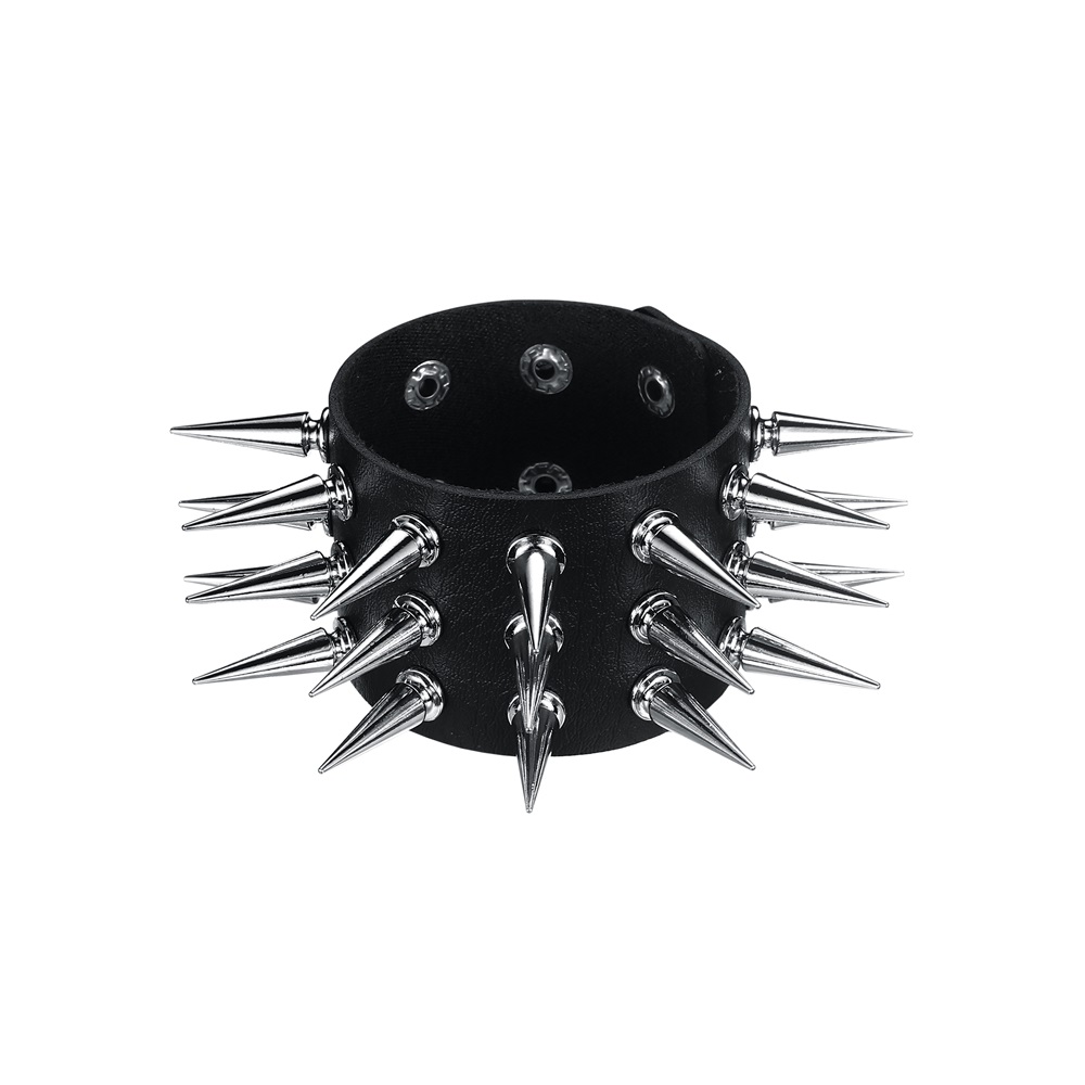 Stylish Punk Accessory Spiked Bracelet Stylish Punk Accessory Spiked Bracelet
