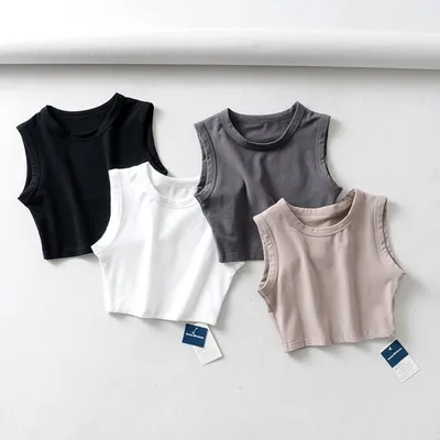 Stylish Sleeveless Crop Top for Women