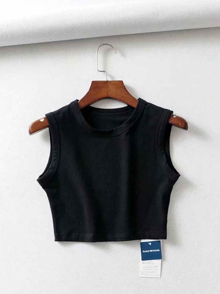 Stylish Sleeveless Crop Top for Women