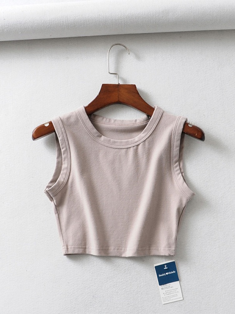 Stylish Sleeveless Crop Top for Women