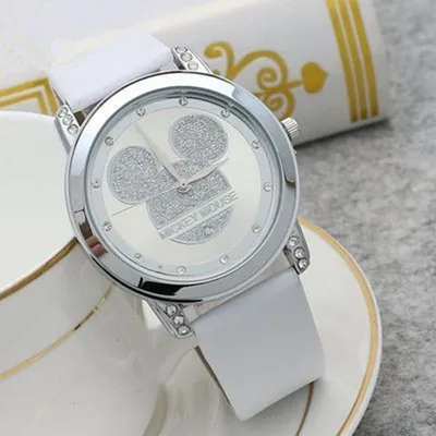Stylish Watch For Girls Cartoon Design