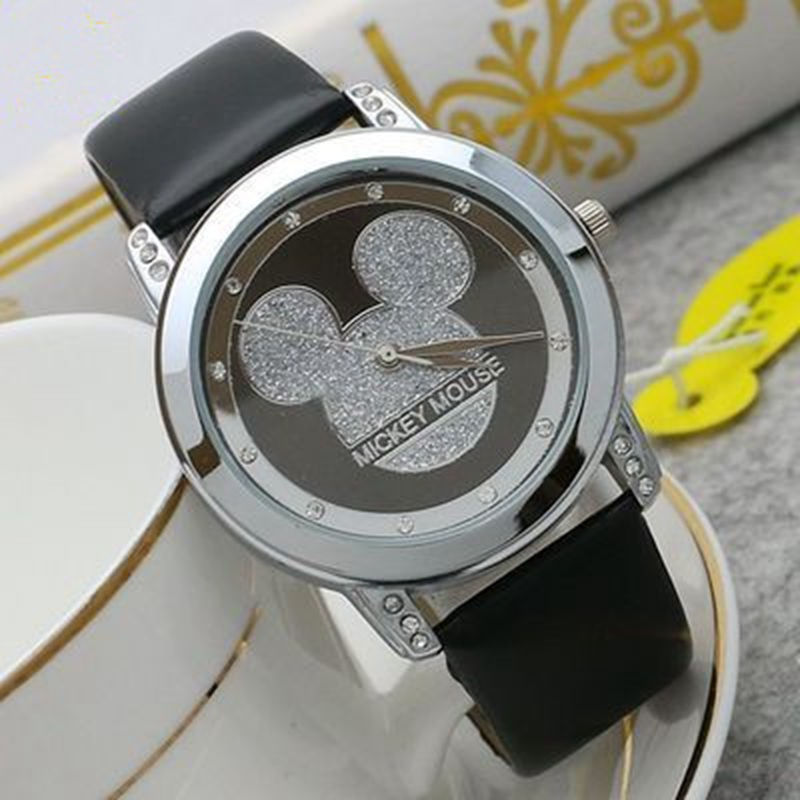 Stylish Watch For Girls Cartoon Design