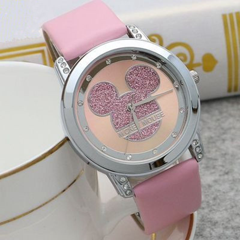 Stylish Watch For Girls Cartoon Design